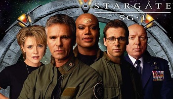 Gruppenfoto von den Mitgliedern vom SG-1.